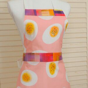 NEW Deviled Eggs Handmade Apron